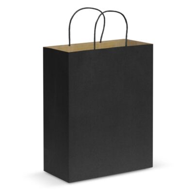 Paper Carry Bag - Large-Black