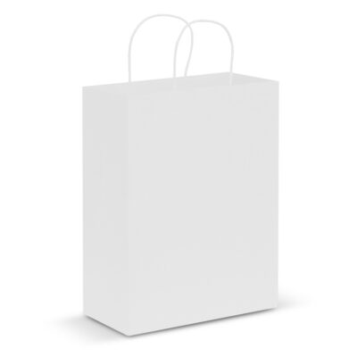 Paper Carry Bag - Large-White
