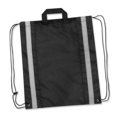 Reflecta Drawstring Backpack-Black