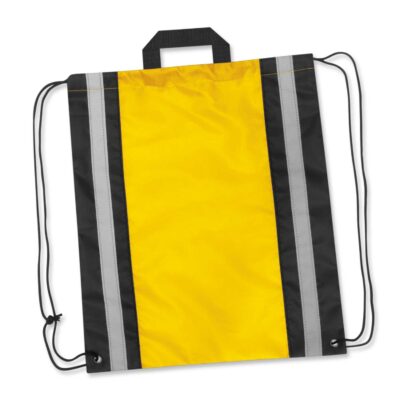 Reflecta Drawstring Backpack-Yellow