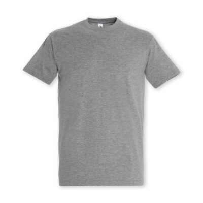 SOLS Imperial Adult T-Shirt-Grey Melange