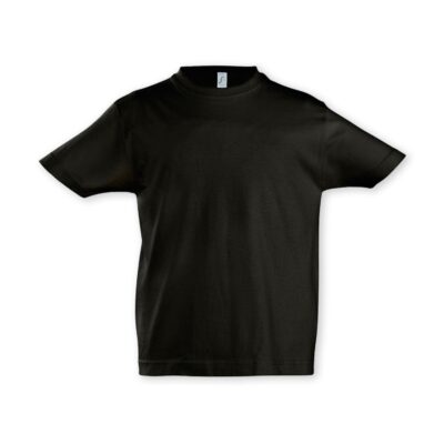 SOLS Imperial Kids T-Shirt-Deep Black