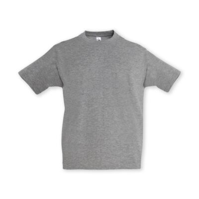 SOLS Imperial Kids T-Shirt-Grey Melange