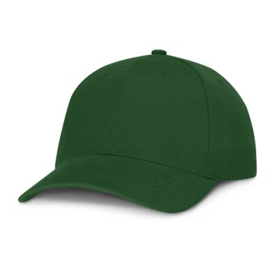 Sierra Heavy Cotton Cap-Dark Green