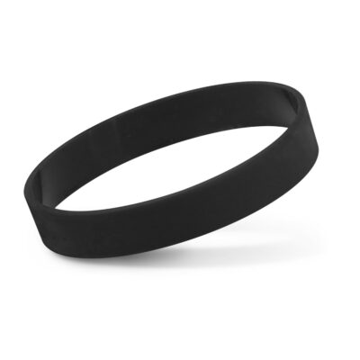 Silicone Wrist Band-Black