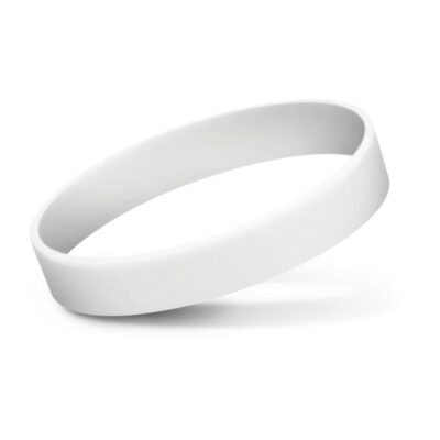 Silicone Wrist Band - Debossed-Clear