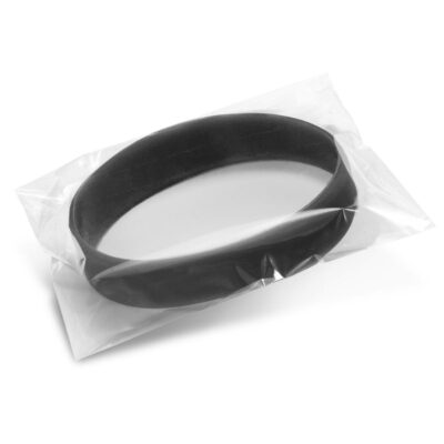 Silicone Wrist Band - Debossed-Poly Bag