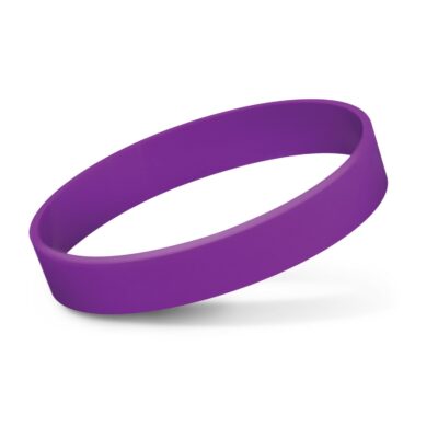 Silicone Wrist Band-Purple