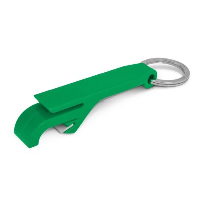 Snappy Bottle Opener Key Ring-Green