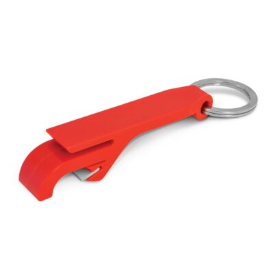 Snappy Bottle Opener Key Ring-Red