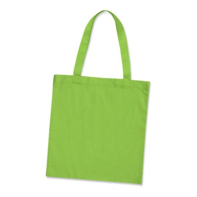 Sonnet Cotton Tote Bag - Colours-Bright Green