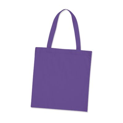 Sonnet Cotton Tote Bag - Colours-Purple