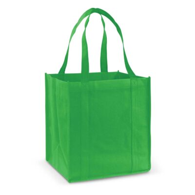 Super Shopper Tote Bag-Bright Green