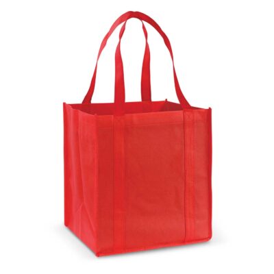 Super Shopper Tote Bag-Red
