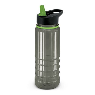Triton Elite Bottle - Clear and Black-Bright Green