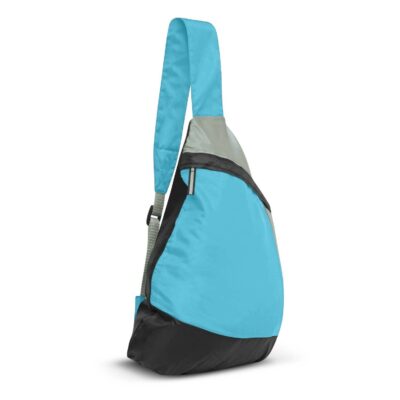 Varsity Slinger Bag-Light Blue