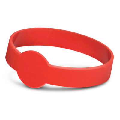 Xtra Silicone Wrist Band - Embossed-Red