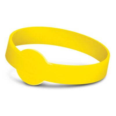 Xtra Silicone Wrist Band - Embossed-Yellow