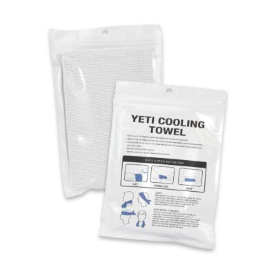 Yeti Premium Cooling Towel - Full Colour - Pouch-Packaging