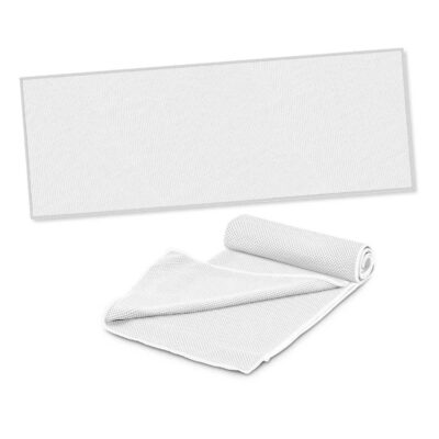 Yeti Premium Cooling Towel - Full Colour - Tube-White
