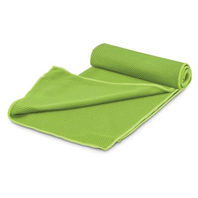 Yeti Premium Cooling Towel - Pouch-Bright Green